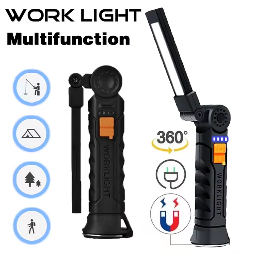 Outdoor Adventurer - Senter LED COB Portabel Senter Isi