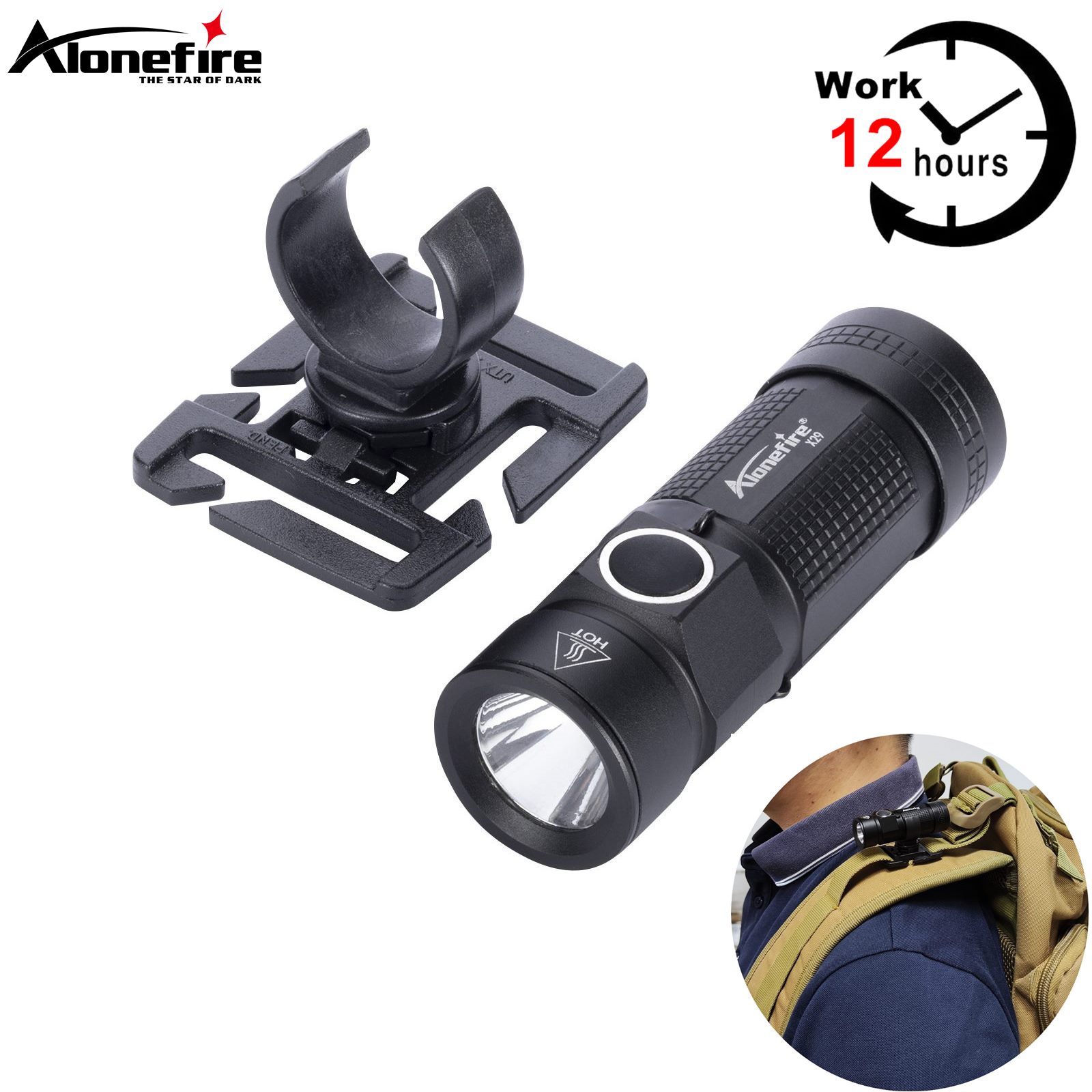 Outdoor Adventure U Of U - 360 Putar U cincin klip 12