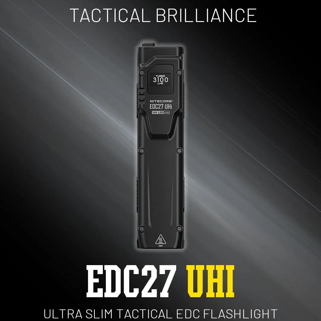 Outdoor Adventurer - Senter Taktis EDC Convoy UHi 3100Lumens,