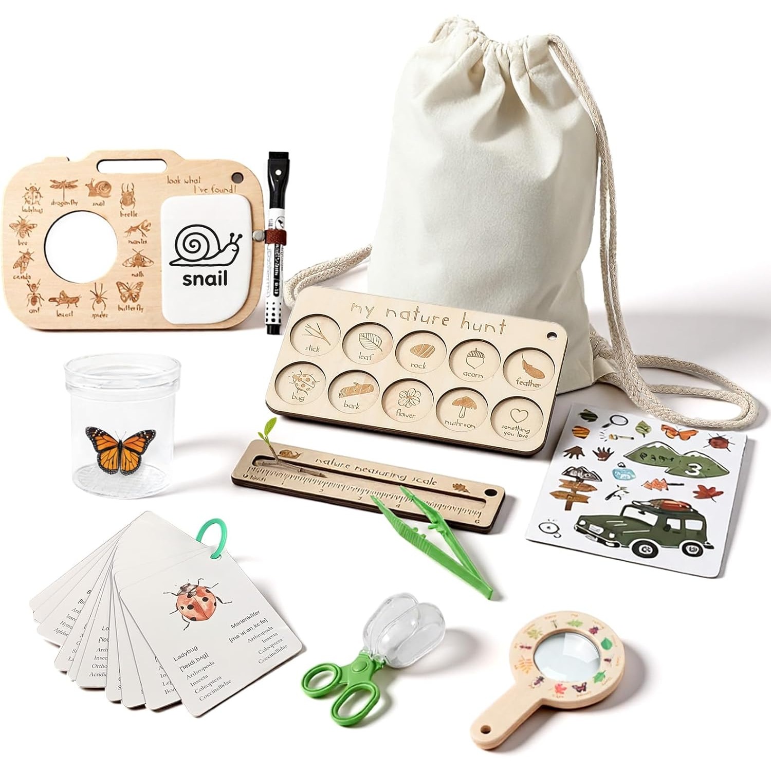 Outdoor Adventure Toys For Kids - Perlengkapan Penangkap Serangga untuk Anak-anak dengan