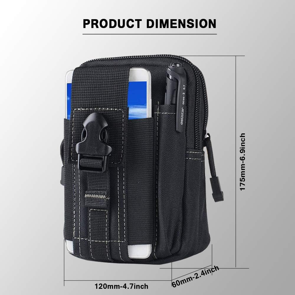 Kantong Sabuk Molle Taktis Tas - Outdoor Adventurer ulasan dan harga
