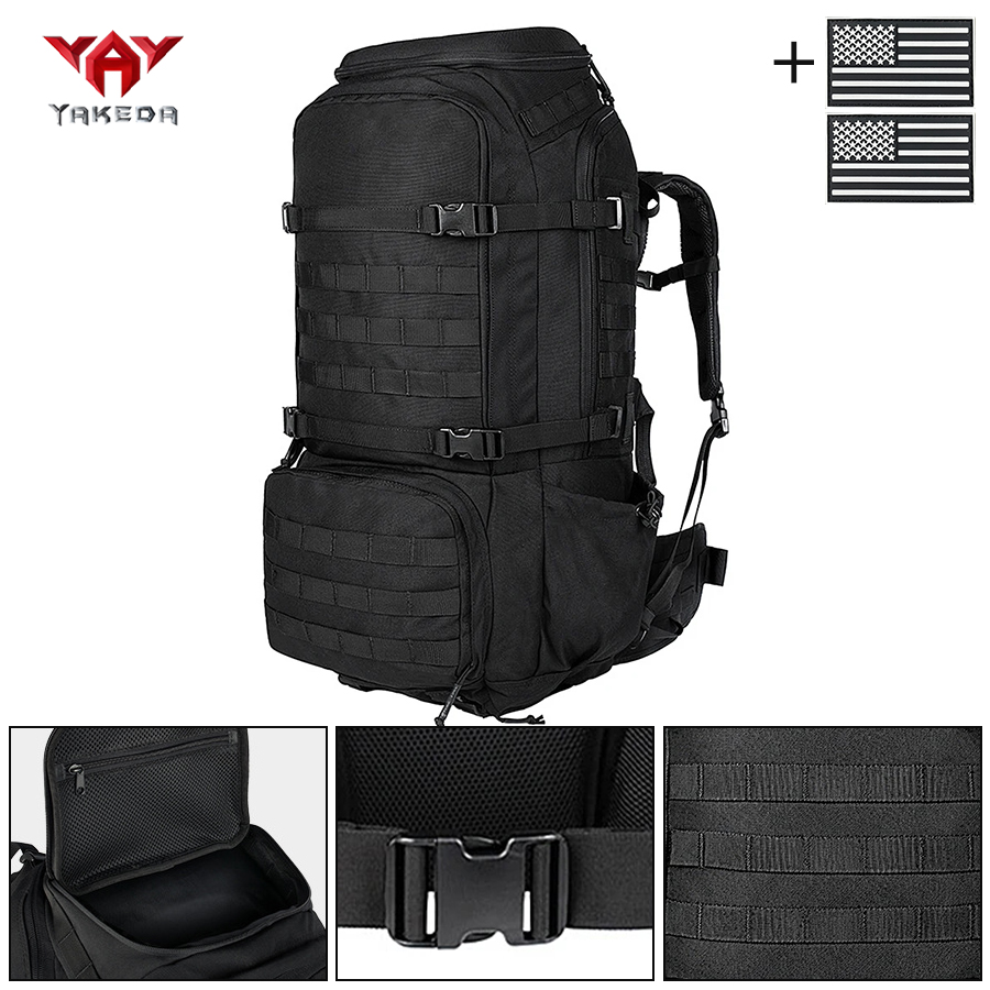Tas Ransel YAKEDA 70L Kapasita - Adventure Outdoor Equipment ulasan dan harga