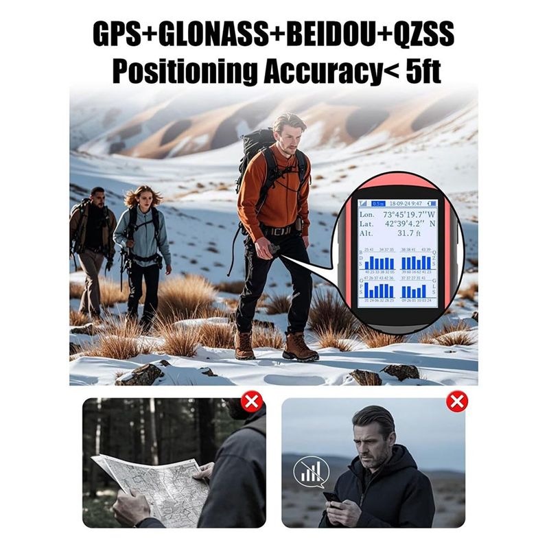 ABZZ-GPS Untuk Hiking Genggam  - Outdoor Adventure Hunt ulasan dan harga