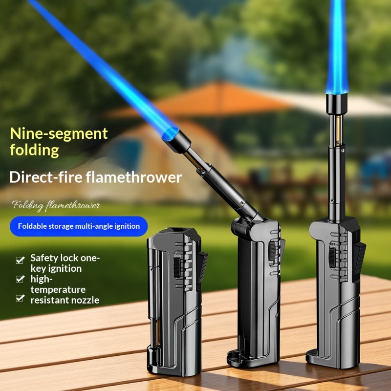 Pemantik Api Gas Jet Lipat 202 - Fire Piston Starter ulasan dan harga
