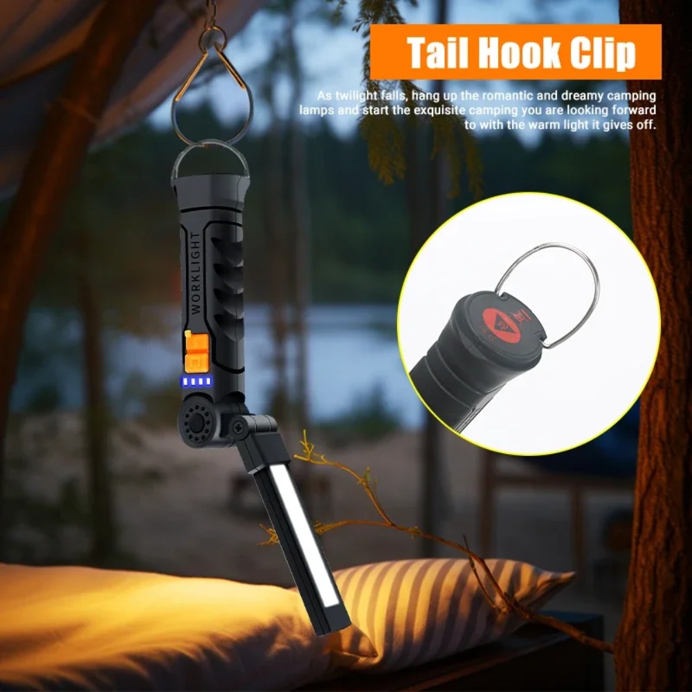Senter LED COB Portabel Senter - Outdoor Adventurer ulasan dan harga