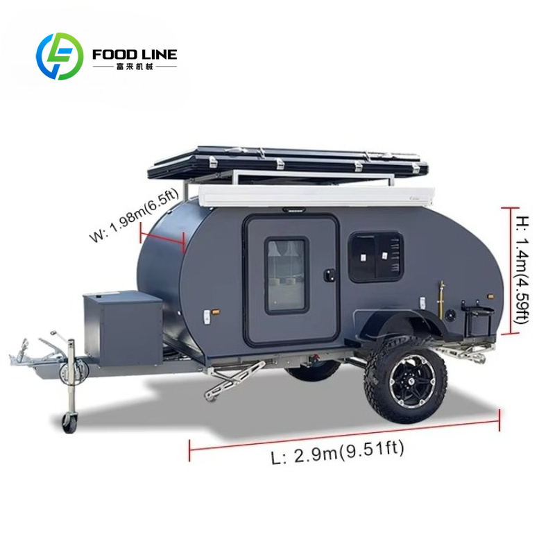 Kemping Teardrop Off-Road Abu- - Adventure Outdoor Equipment ulasan dan harga