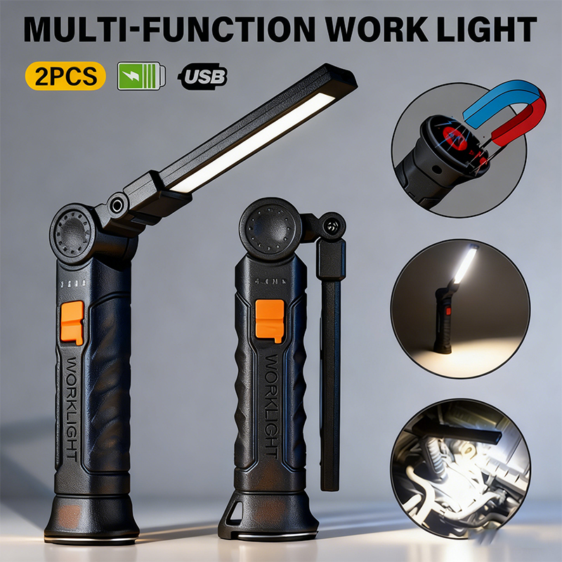 Senter LED COB Portabel Lampu  - Outdoor Adventurer ulasan dan harga