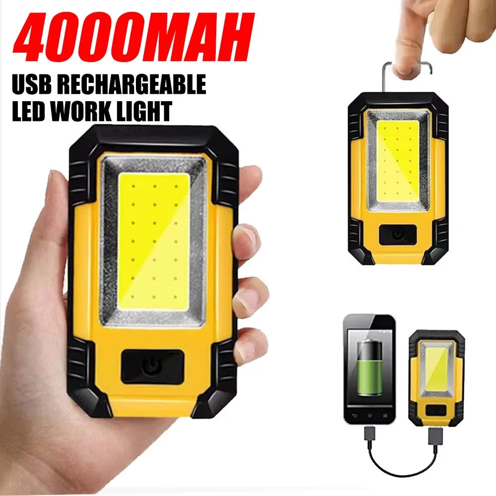 Lampu Kerja Isi Ulang 4000mAh  - Outdoor Adventurer ulasan dan harga