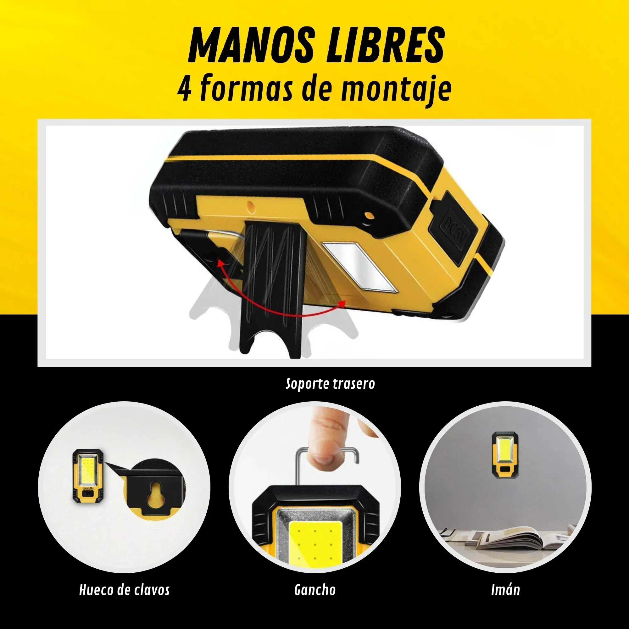 Lampu Kerja Isi Ulang 4000mAh  - Outdoor Adventurer ulasan dan harga