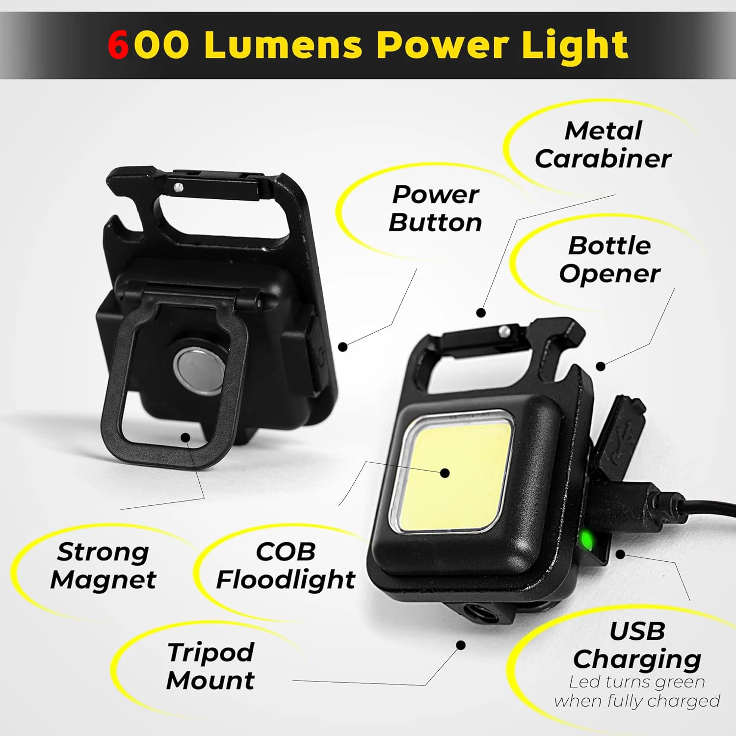 Lampu Gantungan Kunci Portabel - Outdoor Adventurer ulasan dan harga