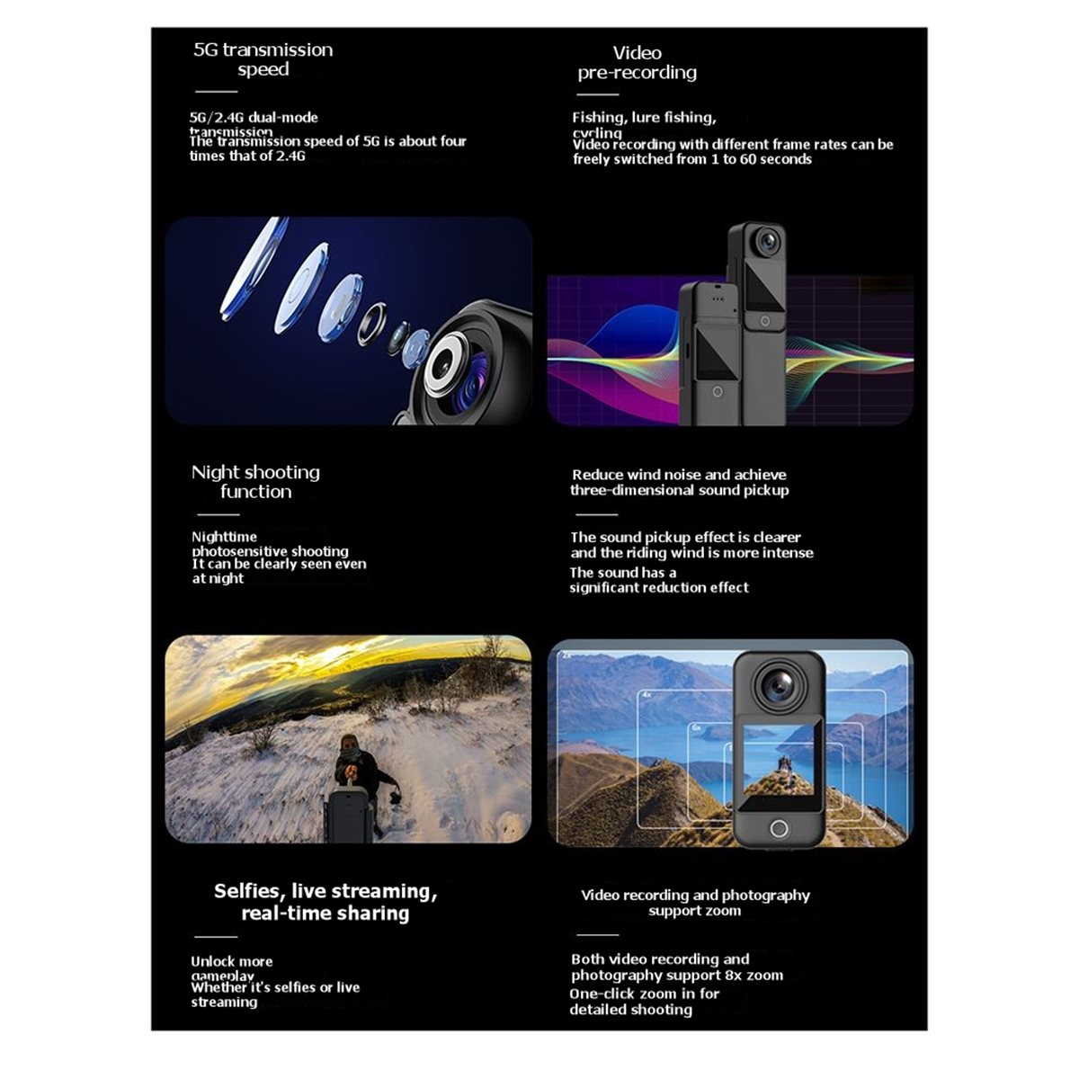 【Baru Ditingkatkan】 Kamera Aks - Outdoor Adventure Images ulasan dan harga